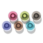 Quartet Glass Board Round Magnets - Large Rare Earth - 1/2" Diameter - Assorted Colours - 6 Pack-Brighten up your home or office with these fashionable magnets