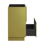 Modway Quantum 32" Bathroom Vanity Cabinet - Gold-6