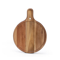 Minimal Round Wooden Serving Board-Elegant & Functional Design