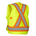 Forcefield Surveyor's Vest - Lime - X-Large-Cooling underarm mesh vents