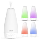 Pure Enrichment PureSpa Aroma Diffuser-All-Natural Air Freshener: Just add 100ml of water and 3-5 drops of your favorite essential oils for powerful aroma coverage that lasts up to 7 hours.