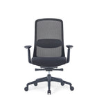 Ceha ARES Office Chair - Black-Weight-sensitive reclining with 4 lockable positions