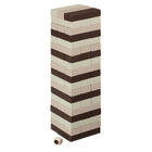 Gry Mattr Tumbling Tower - 57 Building Blocks - Brown-Exciting game of balance and skill
