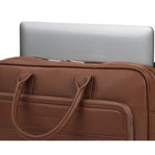 Bugatti Wellington Briefcase for Laptops up to 15.6" - Cognac-Front organization panel: Multi-pocket layout designed for small-item separation (phone, cables, pens, cards) with quick-access front entry