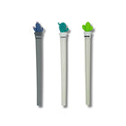 Merangue Cactus Topper Pen - 1.0mm - Black-Ballpoint pen with cactus-shaped topper