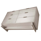 Manhattan Comfort Granville 55.04" Modern Double Wide Dresser - Light Grey-10