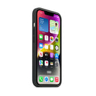 Apple iPhone 14 Silicone Case With Magsafe - Midnight Black-Dimensions: 0.66" H x 3.52" W x 7.11" D