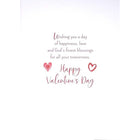 Mill Brook Studio Valentine's Day Greeting Cards & Envelopes - 5-3/8" x 7-3/4" - Religious - God Bless - 18 Pack-Printed on premium uncoated paper