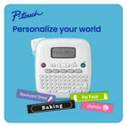 Brother P-touch PT-N20 Personal Desktop Label Maker with Btag tape-Get all your docs in a row. Name folders, save files, and make your documents stand out.