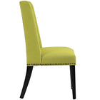 Modway Baron Fabric Dining Chair - Wheatgrass - 2 Pack-Polished Nailhead Trim