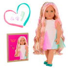 Our Generation Doll Hair Grow - 46" Length - Tessie-Braid, play, and style the day away with the Our Generation From Hair to There doll Tessie!