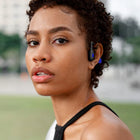 OPN Sound Mezzo+ Open Ear Headphones - Black with Blue Accents-7-Hour Battery with Fast Charge: Long-lasting battery for calls and music