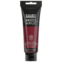 Liquitex Basics Acrylic Paint 1046311, Cadmium Red Deep Hue, 118 mL Tube-Formulated with fine art pigments artist can depend on.