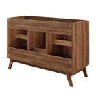Modway Soma 48" Single or Double Sink Compatible Bathroom Vanity Cabinet - Walnut-9