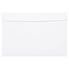 Jam Paper Booklet Commercial Envelopes - 6" H x 9" W - White - 25 Pack-White Booklet Envelope