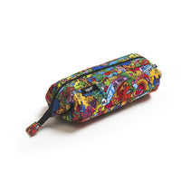 Zipit Lenny Pencil Case - Doodles-Lenny Pencil Case can hold up to 55 pens and pencils