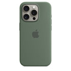 Apple Silicone Case with MagSafe for iPhone 15 Pro - Cypress-Model Compatibility: Apple iPhone 15 Pro
