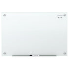 Quartet Infinity Magnetic Glass Dry-Erase Board - White - 96" x 48"-Tempered glass dry-erase marker board will not stain, ghost, scratch or dent