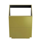 Modway Quantum 32" Bathroom Vanity Cabinet - Gold-7