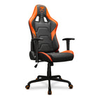 COUGAR Armor Elite Reclining and Tilting Gaming Chair - Black and Orange-5 Star Metal Base