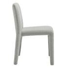 Modway Rhodes Fabric Upholstered Dining Chair - Dove Grey-7
