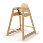 Foundations NeatSeat Wood High Chair-Hardwood