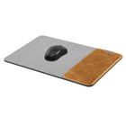 General Supply Goods + Co 10W Rolled Up Mouse Pad Wireless Charger - Cognac-Input Voltage/Current: 5V/2A, 9V/2A