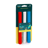 3Doodler Start+ Mixed Blister - Stars & Stripes-Safe for Kids: Our low-heat, BPA-free, non-toxic filament is completely safe for kids. This biodegradable material is even safe for a home compost.