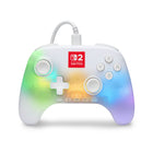 PowerA Advantage Wired Controller for Nintendo Switch 2 with Lumectra - White-9