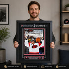 Frameworth Frederik Andersen 16" H x 20" W Replica Signature Frame Carolina Hurricanes 2026 Stanley Cup Champions - Officially Licensed NHL/NHLPA-Frameworth quality: Made in Canada by Frameworth Sports Marketing, established 1992, producing officially licensed sports memorabilia