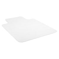 Mount-It! Hard Floor Chair Mat with Lip - 35.5" x 47" - Clear Vinyl-MI-7818 clear chair mat is ideal for hardwood floors