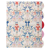 Pep Rally Poly 5-Tab Divider - Letter Size - Bonjour Bestie-Includes 5 tab dividers