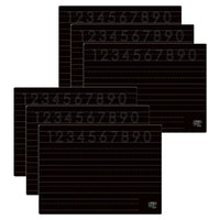The Pencil Grip Activity Playmat - Numbers & Shapes (2-Sided) - 6 Pack-Draw, wipe, repeat with these reusable mats.