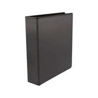 Staples 2" 3-Ring D-Ring View Binder - Black-View binder