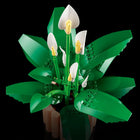 LEGO Botanicals Peace Lily-Once complete, display the peace lily plant proudly as a piece of nature decor