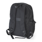 Club Rochelier Large Multi Pocket Backpack - Black-Handle on back of bag for luggage