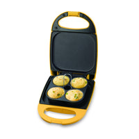 Salton Egg Bite Maker - 4 Bite-Step One: Prepare and pour your whisked eggs into the non-stick egg tray 
