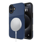 AXS PROTech Plus MagSafe Compatible Sleek Dual-layered Anti-Shock Case for Apple iPhone 16 Plus - Astral Blue-Drop resistant up to 10 feet
