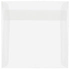 JAM Paper Square Translucent Vellum Invitation Envelopes - 6.5" x 6.5" - Clear - 25 Pack (82516)-Clear