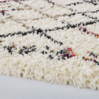 Modway Skadi Rainbow Diamond Shag Area Rug - 8 ft W x 10 ft L - Multicolor-Machine Woven