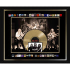 Rush Album Collection Collage with Gold 45 Record - Framed Print - 23" x 19"-Premium music memorabilia