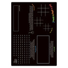 The Pencil Grip Activity Playmat - Games - 6 Pack-Playmat is 12"x17", blank on one side