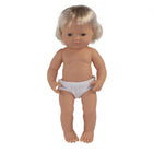 Miniland Educational Baby Doll 15" Caucasian Girl-Caucasian Girl 15" doll