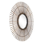 Zuo Dimond Mirror - Gold-Hangs vertically only