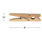 Teacher Created Resources STEM Basics: Medium Clothespins - 6 Packs of 50-Use STEM Basics to support your favorite STEM Starters Kit, or design and construct a STEM challenge of your own!