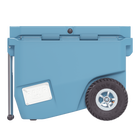 RovR RollR 60 Quart Wheeled Hard Cooler with Tow Handle - South Pacific-DeepFreeze Dry Bin keeps your wine bottles upright, your fruits fresh and prevents your veggies from getting soggy