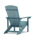 Backyard Lifestyles Adirondack Chair - Teal-Stain Resistant and Easy to Clean.