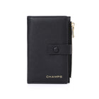 Champs Iconic Slim Wallet - Black-RFID Blocking Card Holder