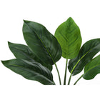 Monarch Specialties 17" Artificial Indoor Aureum - Table - White Pot-6