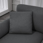 HOMCOM Changeable Sectional Sofa with Chaise Lounge - Dark Grey-2 extra pillows and 2 arm cushions add comfort and enhance aesthetics